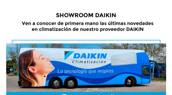 AUTOBÚS SHOWROOM DAIKIN EN ON CLIMA