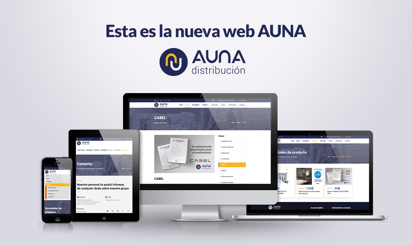 ¡Ya tienes disponible la web de AUNA!