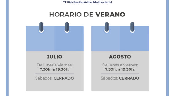 Horarios de verano