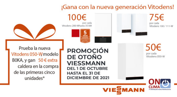 PROMOCIÓN OTOÑO PARA PROFESIONALES DE VIESSMANN